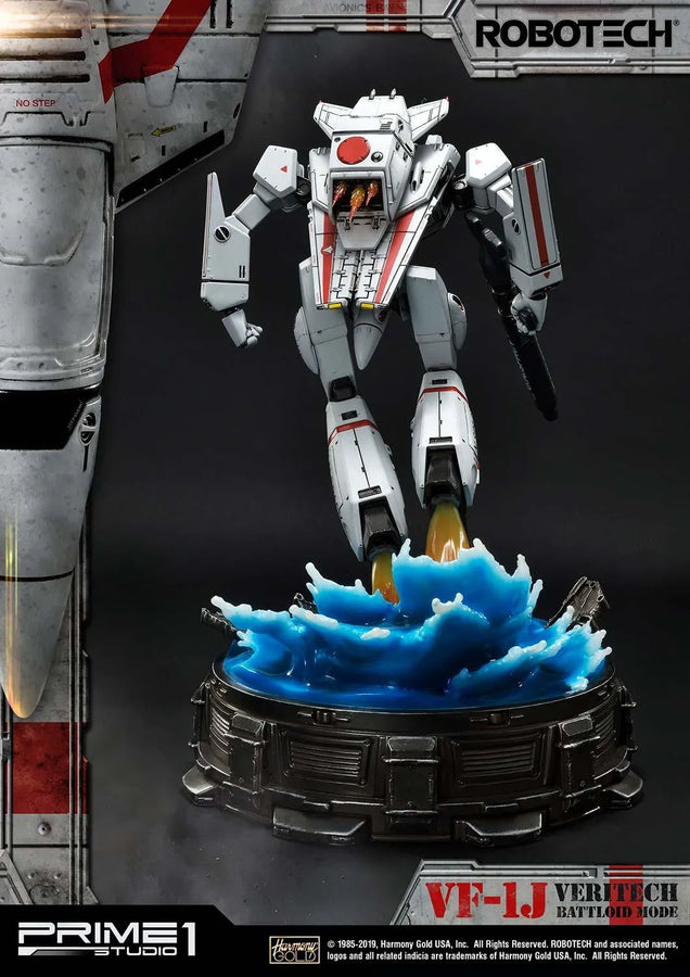 VF-1J Officer's Veritech (Battloid Mode Edition) Robotec Saga – Prime1Studio – ActionFigure Brasil