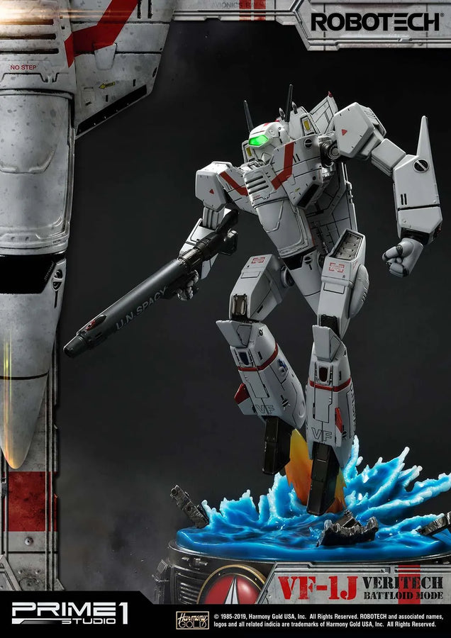 VF-1J Officer's Veritech (Battloid Mode Edition) Robotec Saga – Prime1Studio – ActionFigure Brasil