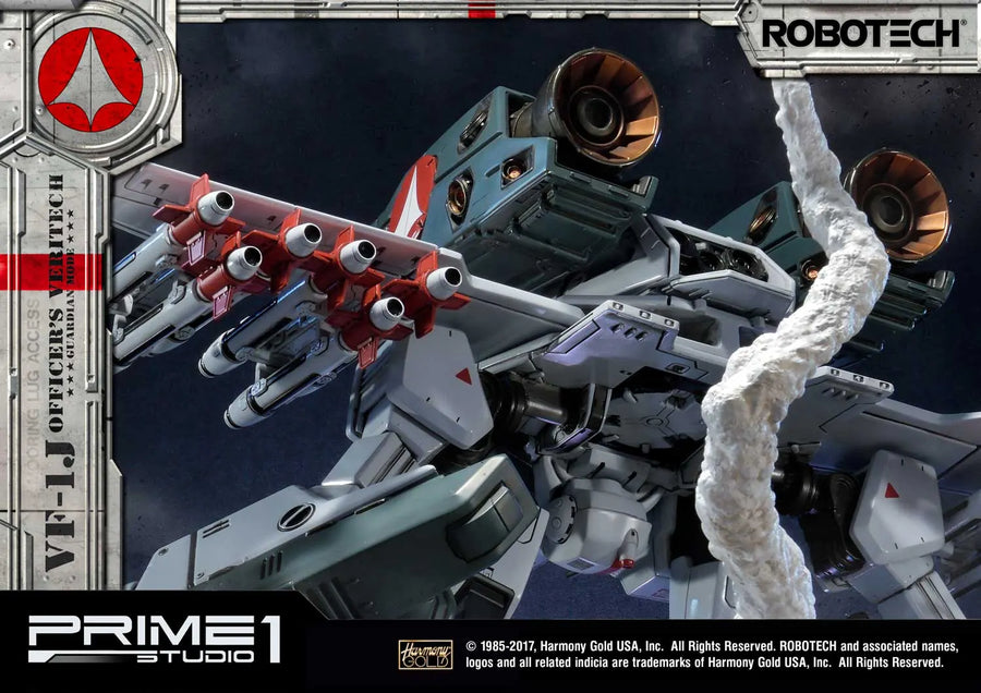 VF-1J Officer's Veritech (Regular Version) Robotec Saga – Prime1Studio – ActionFigure Brasil