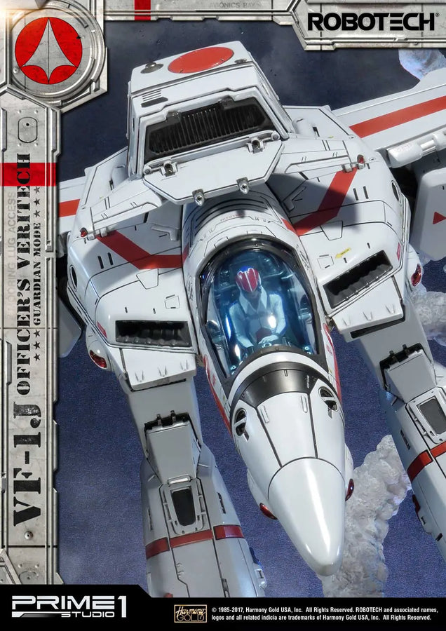 VF-1J Officer's Veritech (Regular Version) Robotec Saga – Prime1Studio – ActionFigure Brasil