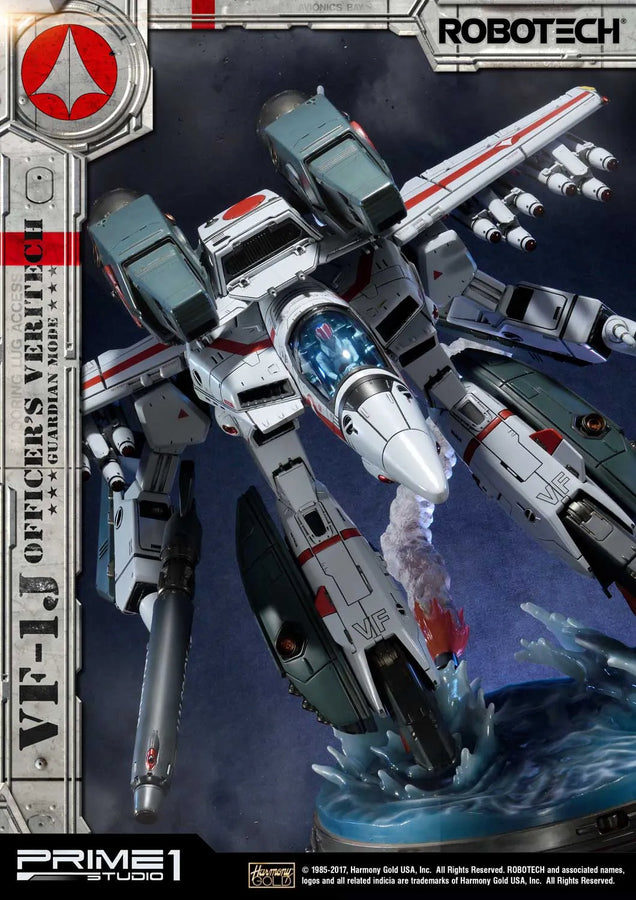 VF-1J Officer’s Veritech (Exclusive Bonus Version) Robotec – Prime1Studio – ActionFigure Brasil