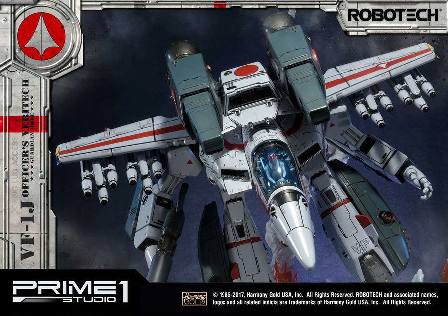 VF-1J Officer’s Veritech (Exclusive Bonus Version) Robotec – Prime1Studio – ActionFigure Brasil