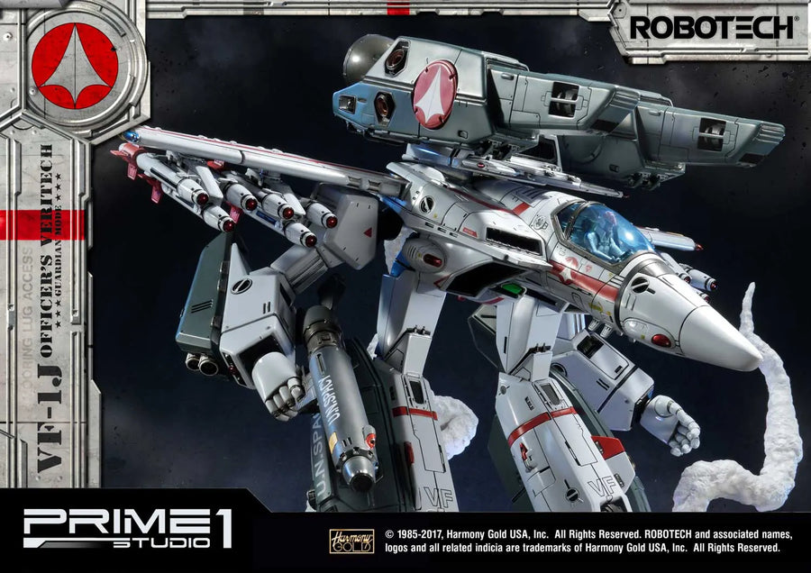 VF-1J Officer’s Veritech (Exclusive Bonus Version) Robotec – Prime1Studio – ActionFigure Brasil