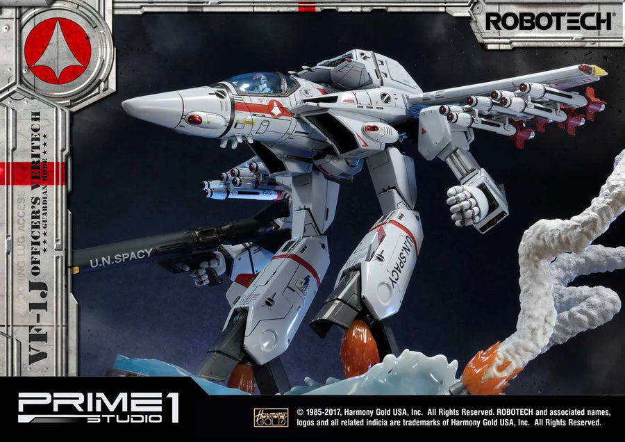 VF-1J Officer’s Veritech (Exclusive Bonus Version) Robotec – Prime1Studio – ActionFigure Brasil