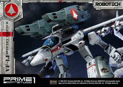 VF-1J Officer’s Veritech (Exclusive Bonus Version) Robotec – Prime1Studio – ActionFigure Brasil