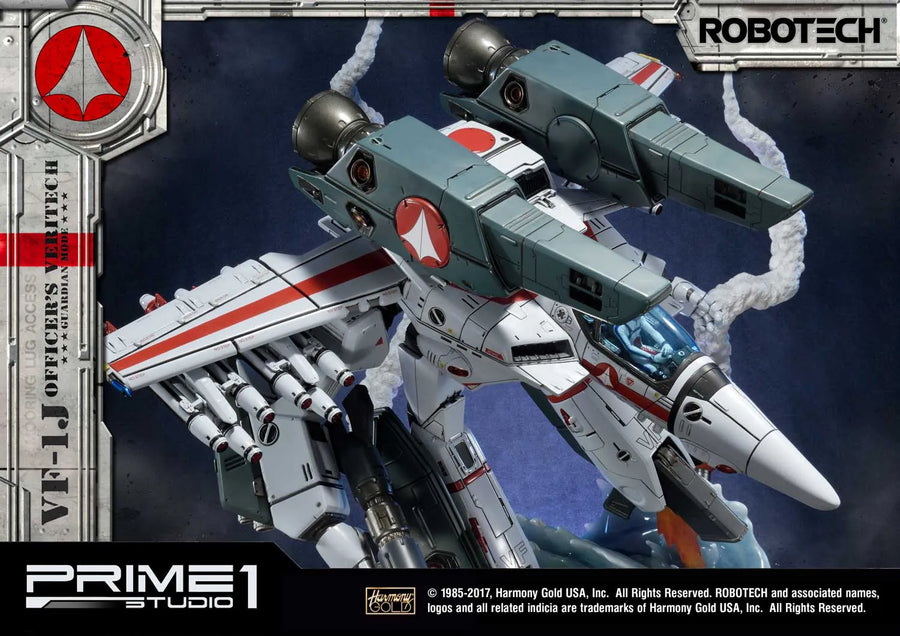 VF-1J Officer’s Veritech (Exclusive Bonus Version) Robotec – Prime1Studio – ActionFigure Brasil
