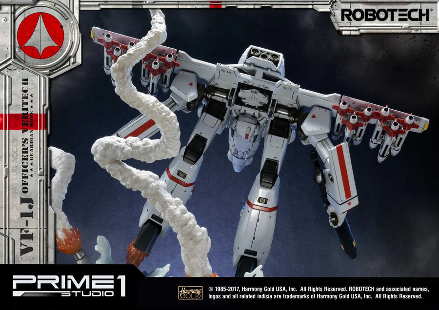 VF-1J Officer’s Veritech (Exclusive Bonus Version) Robotec – Prime1Studio – ActionFigure Brasil