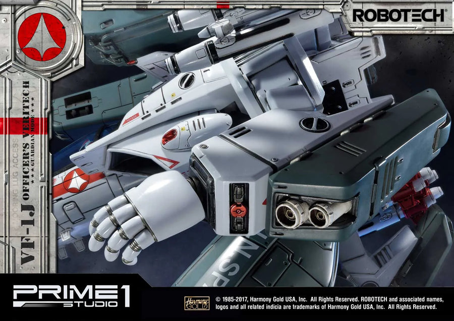 VF-1J Officer’s Veritech (Exclusive Bonus Version) Robotec – Prime1Studio – ActionFigure Brasil