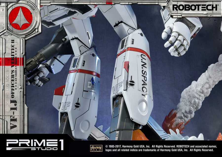 VF-1J Officer’s Veritech (Exclusive Bonus Version) Robotec – Prime1Studio – ActionFigure Brasil