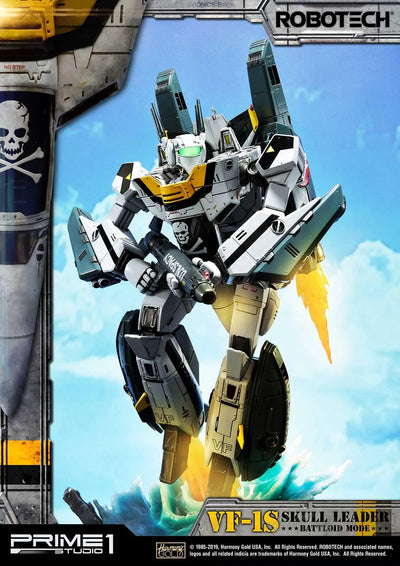VF-1S Skull Leader (Battloid Mode Edition) Robotec Saga – Prime1Studio – ActionFigure Brasil