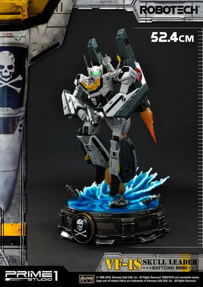 VF-1S Skull Leader (Battloid Mode Edition) Robotec Saga – Prime1Studio – ActionFigure Brasil