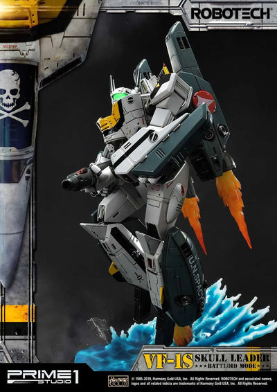 VF-1S Skull Leader (Battloid Mode Edition) Robotec Saga – Prime1Studio – ActionFigure Brasil