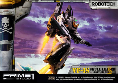 VF-1S Skull Leader (Battloid Mode Edition) Robotec Saga – Prime1Studio – ActionFigure Brasil