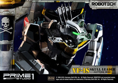 VF-1S Skull Leader (Battloid Mode Edition) Robotec Saga – Prime1Studio – ActionFigure Brasil
