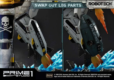 VF-1S Skull Leader (Battloid Mode Edition) Robotec Saga – Prime1Studio – ActionFigure Brasil