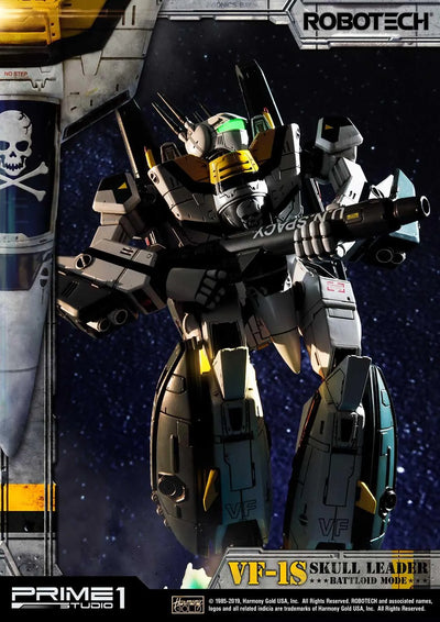 VF-1S Skull Leader (Battloid Mode Edition) Robotec Saga – Prime1Studio – ActionFigure Brasil