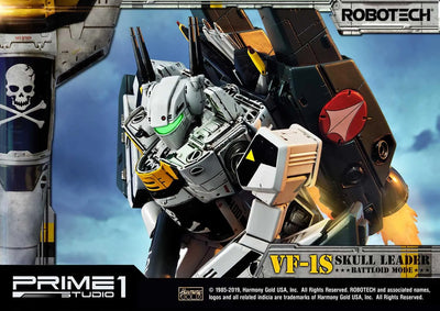 VF-1S Skull Leader (Battloid Mode Edition) Robotec Saga – Prime1Studio – ActionFigure Brasil