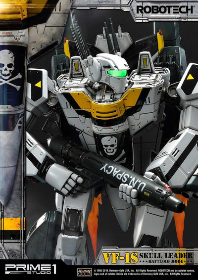 VF-1S Skull Leader (Battloid Mode Edition) Robotec Saga – Prime1Studio – ActionFigure Brasil