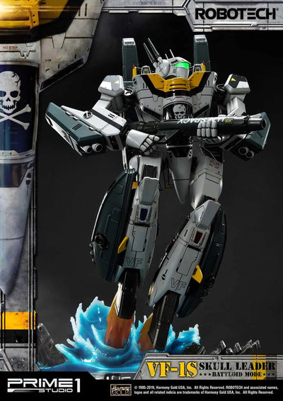 VF-1S Skull Leader (Battloid Mode Edition) Robotec Saga – Prime1Studio – ActionFigure Brasil