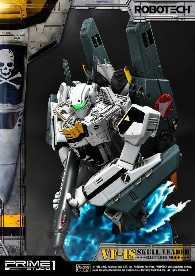 VF-1S Skull Leader (Battloid Mode Edition) Robotec Saga – Prime1Studio – ActionFigure Brasil