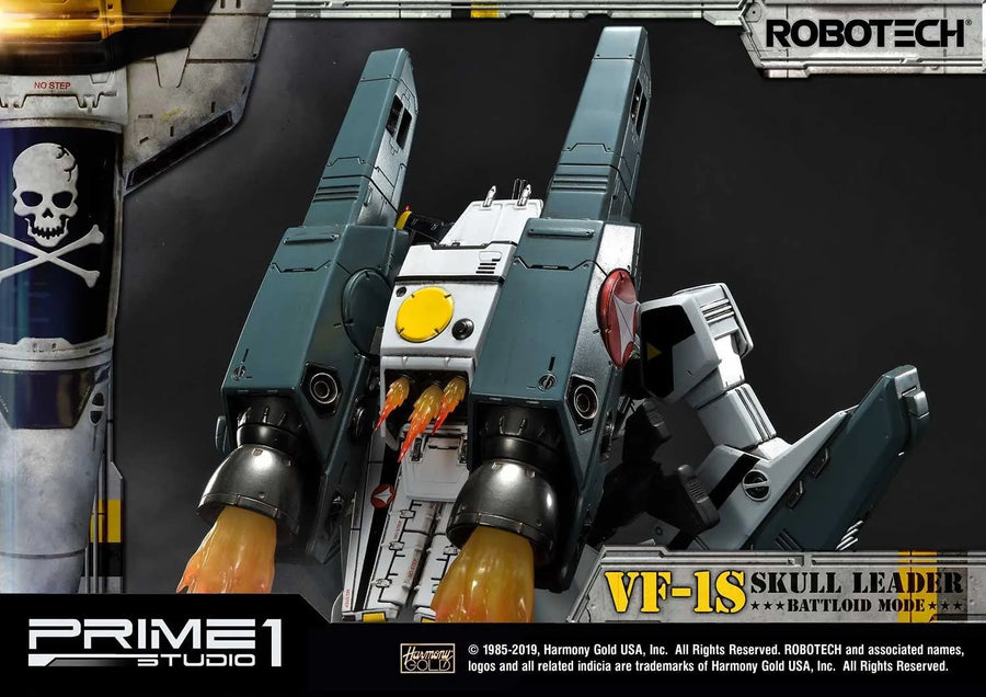 VF-1S Skull Leader (Battloid Mode Edition) Robotec Saga – Prime1Studio – ActionFigure Brasil