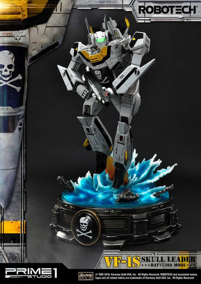 VF-1S Skull Leader (Battloid Mode Edition) Robotec Saga – Prime1Studio – ActionFigure Brasil
