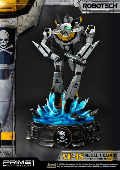 VF-1S Skull Leader (Battloid Mode Edition) Robotec Saga – Prime1Studio – ActionFigure Brasil