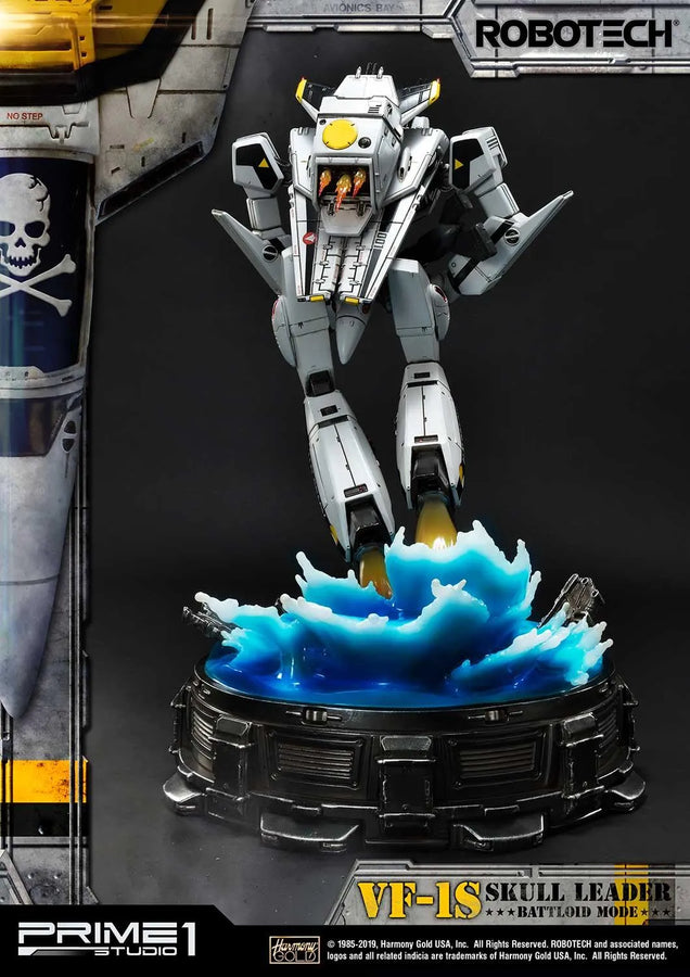 VF-1S Skull Leader (Battloid Mode Edition) Robotec Saga – Prime1Studio – ActionFigure Brasil
