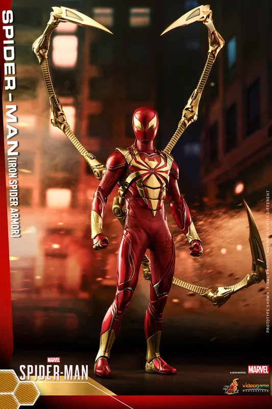 Video Game Masterpiece 1/6 Spider-Man (Iron Spider Armor Suit Ver.)ㅤ – Hot Toys – ActionFigureBrasil