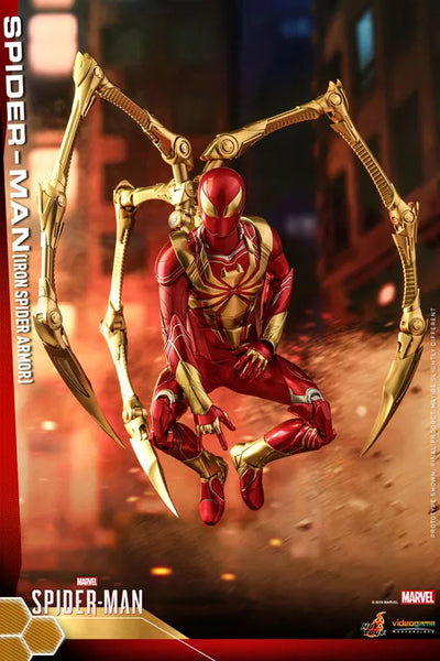 Video Game Masterpiece 1/6 Spider-Man (Iron Spider Armor Suit Ver.)ㅤ – Hot Toys – ActionFigureBrasil — ângulo diferente