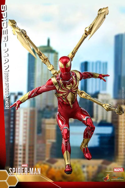Video Game Masterpiece 1/6 Spider-Man (Iron Spider Armor Suit Ver.)ㅤ – Hot Toys – ActionFigureBrasil — embalagem