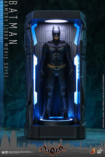 Video Game Masterpiece COMPACT Batman: Arkham Knight Series 1 Batman (2008 Movie "The Dark Knight" Ver.)ㅤ – Hot Toys – ActionFigureBrasil