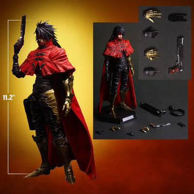 Vincent Valentine – Square Enix – ActionFigure Brasil — detalhe do produto