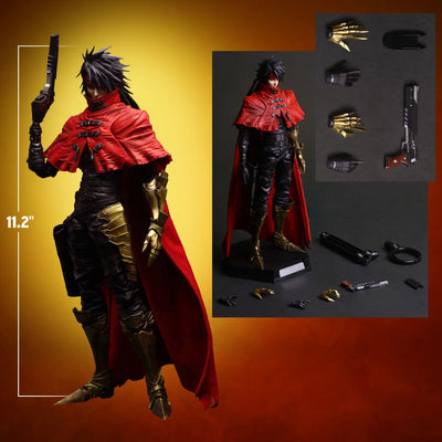 Vincent Valentine – Square Enix – ActionFigure Brasil — com base expositora