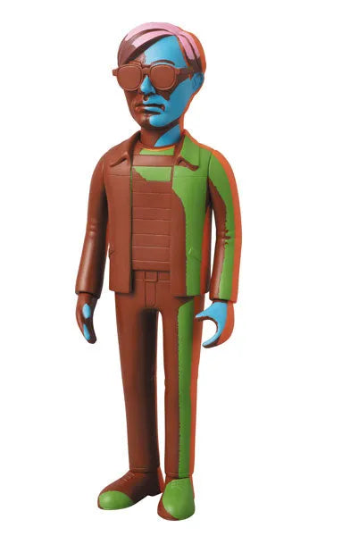 Vinyl Collectible Dolls No.217 VCD Andy Warhol SILKSCREEN VARIANT Ver.ㅤ – Gantaku – ActionFigure Brasil
