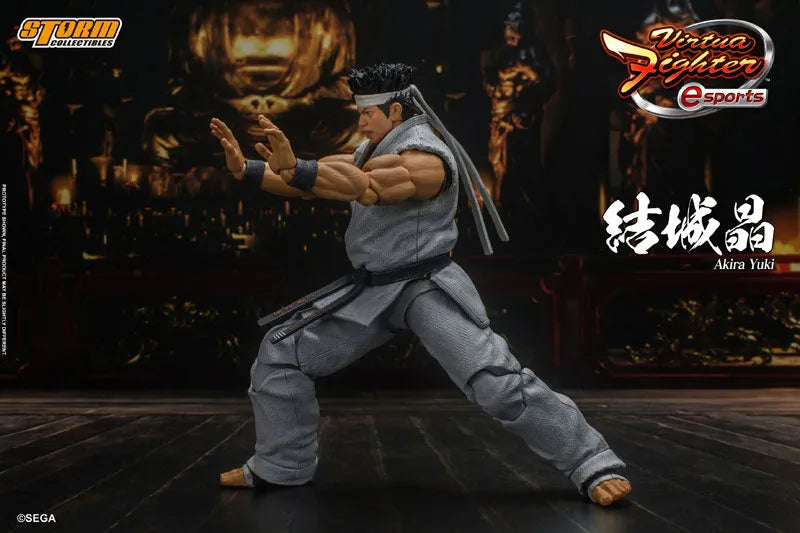 Virtua Fighter eSports Action Figure Akira Yukiㅤ – Storm Collectibles – ActionFigure Brasil