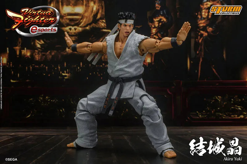 Virtua Fighter eSports Action Figure Akira Yukiㅤ – Storm Collectibles – ActionFigure Brasil