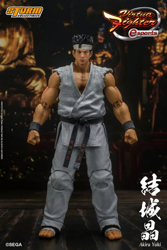 Virtua Fighter eSports Action Figure Akira Yukiㅤ – Storm Collectibles – ActionFigure Brasil