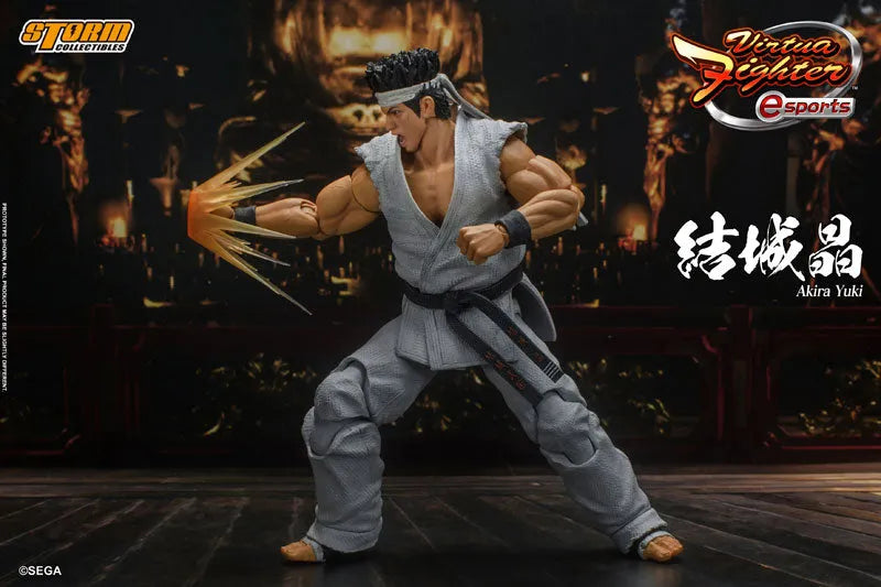 Virtua Fighter eSports Action Figure Akira Yukiㅤ – Storm Collectibles – ActionFigure Brasil