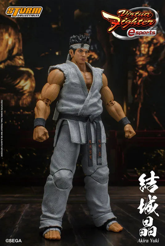 Virtua Fighter eSports Action Figure Akira Yukiㅤ – Storm Collectibles – ActionFigure Brasil