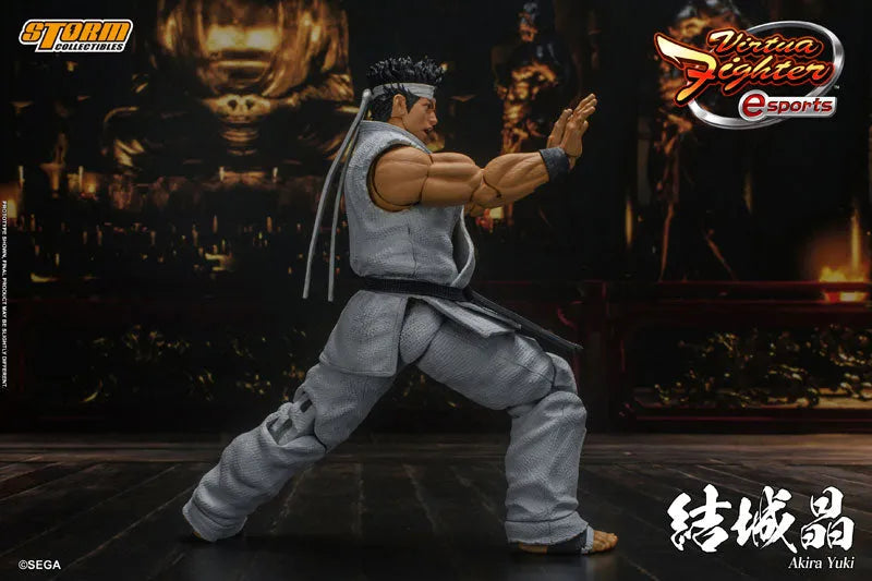 Virtua Fighter eSports Action Figure Akira Yukiㅤ – Storm Collectibles – ActionFigure Brasil
