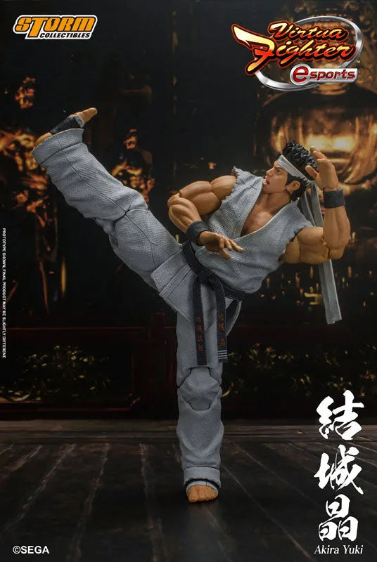 Virtua Fighter eSports Action Figure Akira Yukiㅤ – Storm Collectibles – ActionFigure Brasil