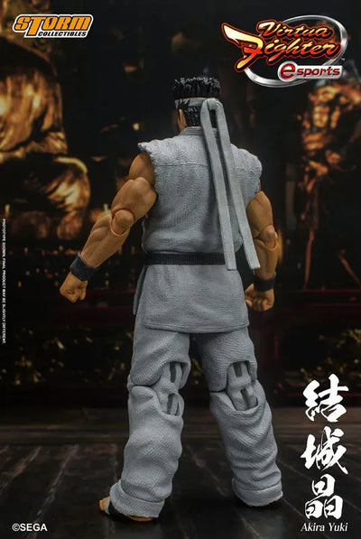 Virtua Fighter eSports Action Figure Akira Yukiㅤ – Storm Collectibles – ActionFigureBrasil — close