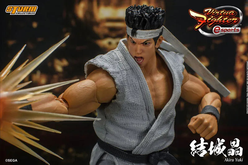 Virtua Fighter eSports Action Figure Akira Yukiㅤ – Storm Collectibles – ActionFigure Brasil