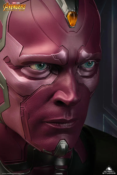 Vision - LIMITED EDITION: 398 – Queen Studios – ActionFigure Brasil — embalagem