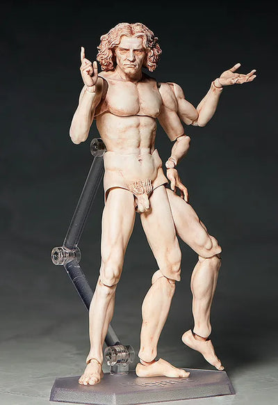 Vitruvian Man Figma – FREEing – ActionFigure Brasil — ambientada