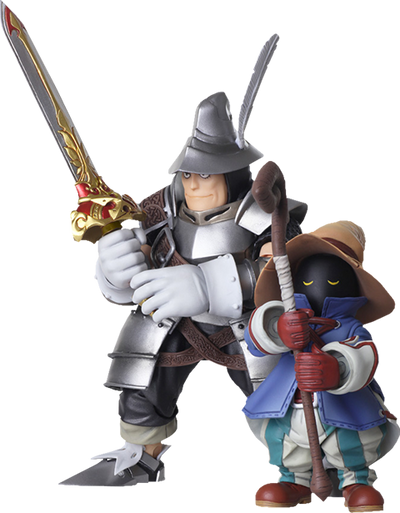Vivi Ornitier & Adelbert Steiner – Square Enix – ActionFigure Brasil — ambientada