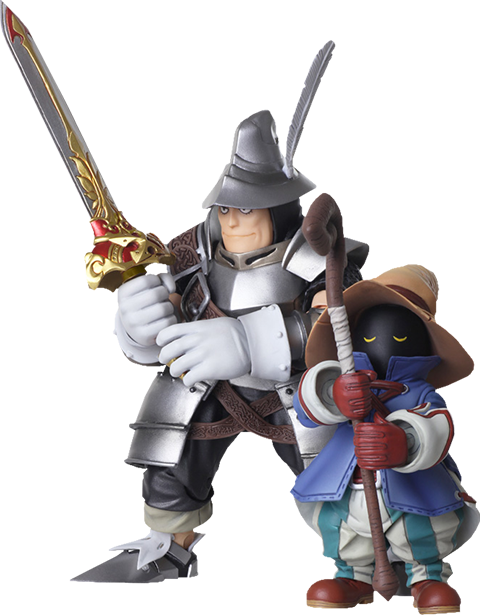 Vivi Ornitier & Adelbert Steiner – Square Enix – ActionFigure Brasil