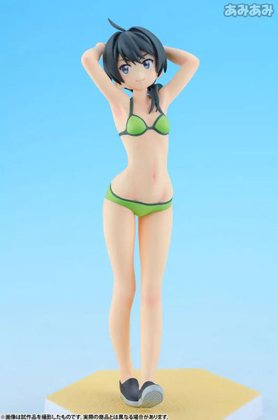 Vividred Operation - Saegusa Wakaba - Beach Queens - 1/10 - Swimsuit ver. (Wave)ㅤ – Wave – ActionFigureBrasil — ângulo diferente