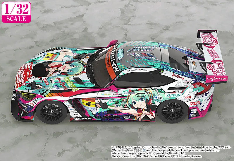 Vocaloid - Hatsune Miku - 1/32 - Mini Car - Final Race Ver. (Good Smile Racing)ㅤ – Good Smile Racing – ActionFigure Brasil